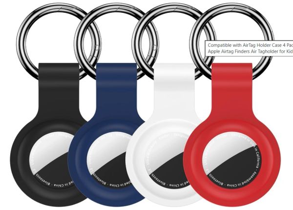 AirTag keychain ring case covers